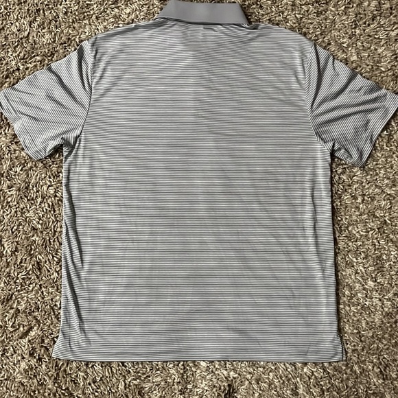 Mens XL Gray and White GRANDSLAM performance Polo - Picture 4 of 4